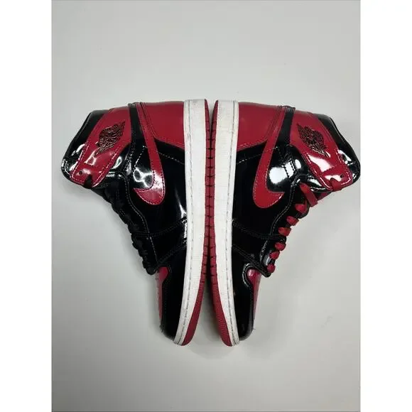 Size 8 - Jordan 1 Retro OG High Patent Bred - Picture 7 of 8
